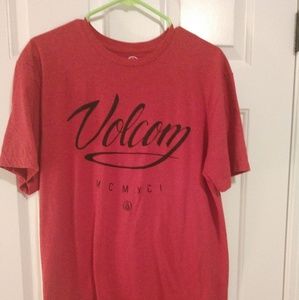 Volcom Red Men's Tee size L